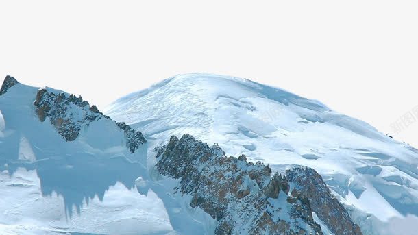 阿尔卑斯山勃朗峰雪山十三psd免抠素材_新图网 https://ixintu.com 名胜古迹 旅游风景 著名建筑