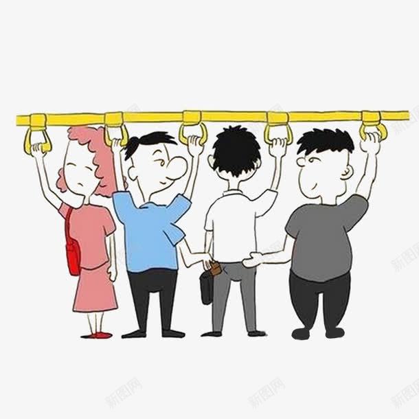 安全坐公交车png免抠素材_新图网 https://ixintu.com 乘车时要坐稳扶好 侧向站立 坐公交 坐公交车 拉好扶手 握紧扶手 注意自身财产安全