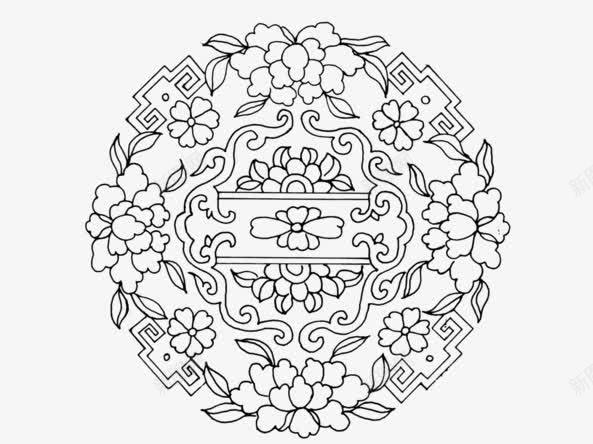 创意复古花纹回形纹png免抠素材_新图网 https://ixintu.com 回形纹 复古创意 复古花纹 花纹 花纹复古