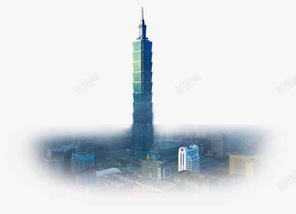 台湾台北建筑物png免抠素材_新图网 https://ixintu.com 中华人民共和国省级行政区 中国台湾省 台湾101 城市风景 广角 风光照