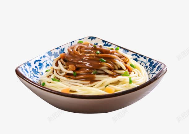 武汉味道热干面png免抠素材_新图网 https://ixintu.com 中式快餐 热干面实物 美味热干面 美味特色面食