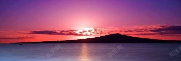 海景夜色唯美背景bannerjpg设计背景_新图网 https://ixintu.com banner 唯美 夜色 海景 背景