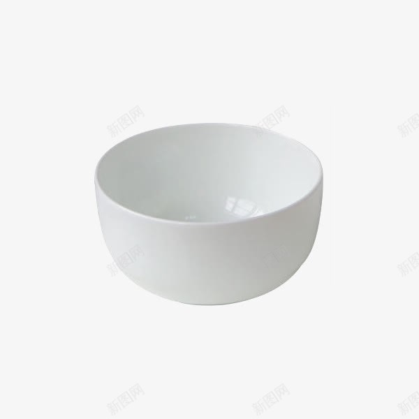 纯白骨瓷餐具韩式碗png免抠素材_新图网 https://ixintu.com 产品实物 白碗 陶瓷碗 韩式饭碗