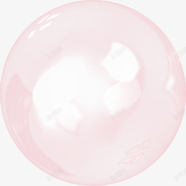 晶莹水晶球png免抠素材_新图网 https://ixintu.com 摆设 水晶 水晶球 装饰物
