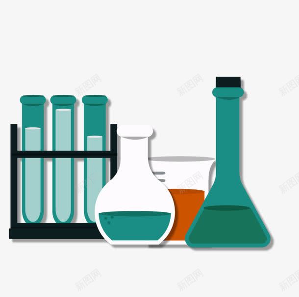 化学试剂瓶矢量图ai免抠素材_新图网 https://ixintu.com 医学器皿 医疗 医疗元素 实验器皿 插画 玻璃管 病历本 矢量图 药剂 药片 药物