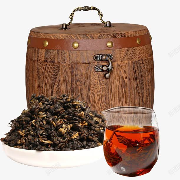 秘制红茶png免抠素材_新图网 https://ixintu.com 产品实物 健康 桶装 秘制 红茶 茶叶 饮品