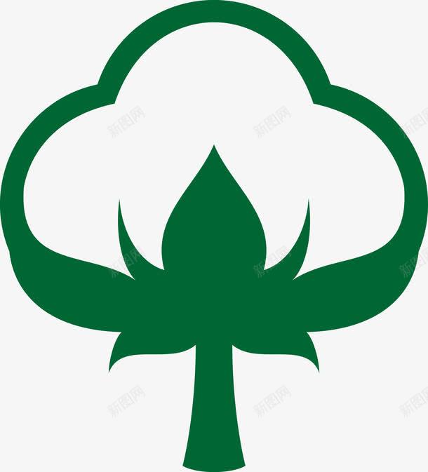 绿色棉花图图标png_新图网 https://ixintu.com 图标 天然 彩棉棉花 彩色棉花 有机 服装 材料 棉厂 棉花 植物 纯净的载体 纺织 绿色 衣服 质量