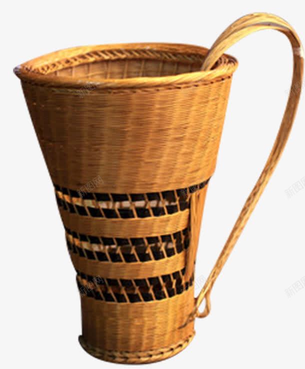 湘西竹制品小背篓png免抠素材_新图网 https://ixintu.com 凤凰古城 商店 小背篓 民俗 湘西 生活用具 竹制品