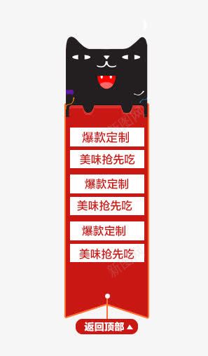 悬浮窗导航png免抠素材_新图网 https://ixintu.com 侧栏 侧滑 导航 悬浮 悬浮框