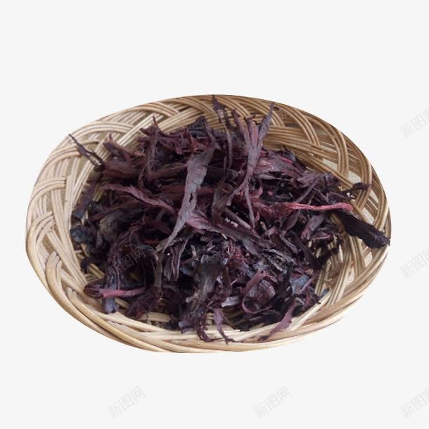 藤篮里的紫草片png免抠素材_新图网 https://ixintu.com 农家养殖 天然颜色 深紫色 紫草