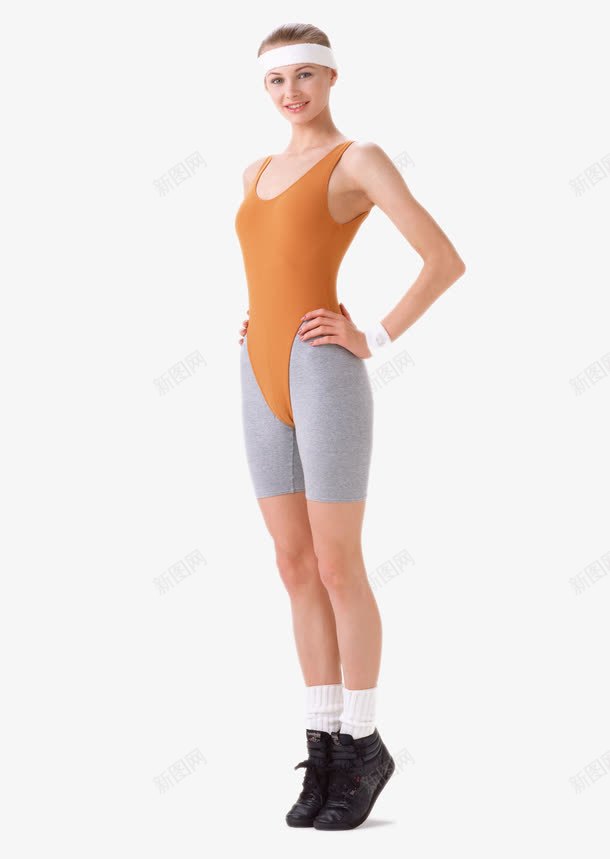 健身欧美美女psd免抠素材_新图网 https://ixintu.com 减肥 减肥药 运动器材