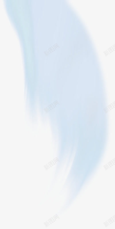 一抹蓝晕png免抠素材_新图网 https://ixintu.com 清新插图 色彩 设计图案 轻柔