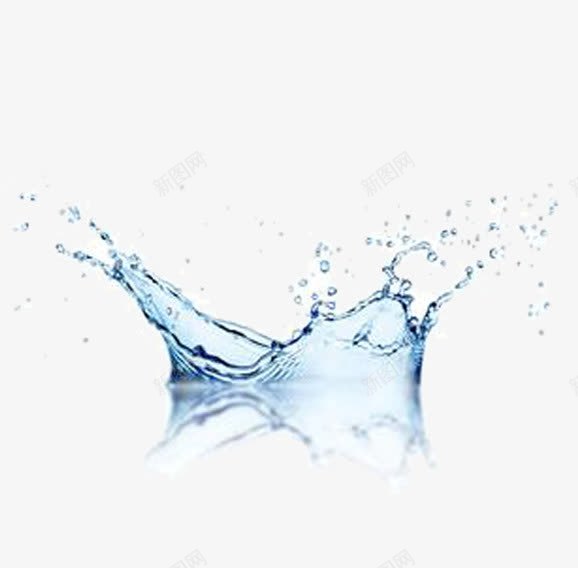 溅开的水png免抠素材_新图网 https://ixintu.com 水中 水中气泡 水珠 浮动 点状 蓝色