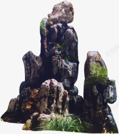 假山园林景观宣传专栏png免抠素材_新图网 https://ixintu.com 专栏 假山 园林 宣传 景观