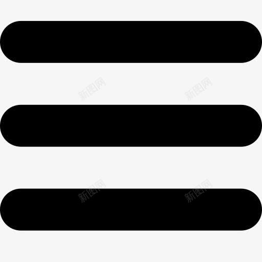 汉堡菜单移动手柄秩序圆iOS标png免抠素材_新图网 https://ixintu.com Hamburger handle menu move order round 圆 汉堡 秩序 移动手柄 菜单