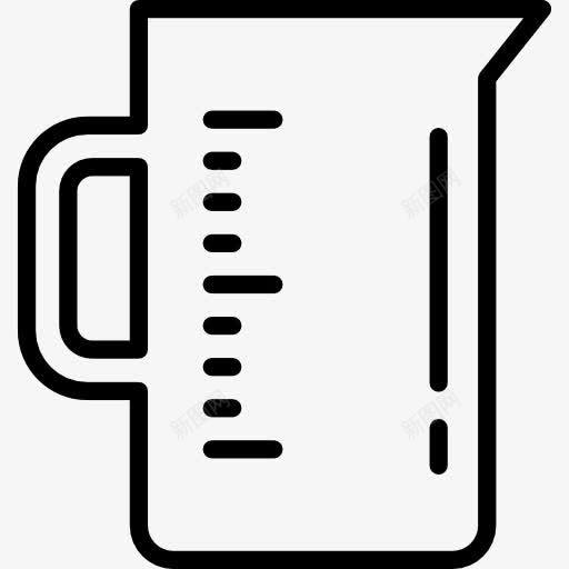 量杯图标png_新图网 https://ixintu.com 做饭 厨房 杯子 锅
