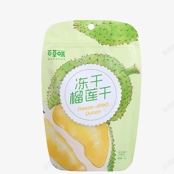百草味冻干榴莲干png免抠素材_新图网 https://ixintu.com 产品实物 优质 金枕头榴莲 零食佳品