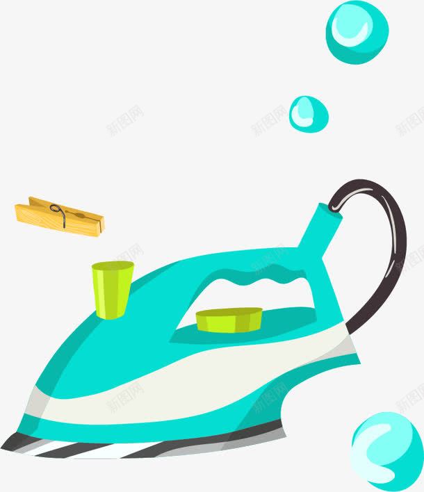 卡通洗涤干洗矢量图ai免抠素材_新图网 https://ixintu.com 卡通素材 干洗店 洗涤 洗衣服 洗衣机 电熨斗 矢量文件 矢量图