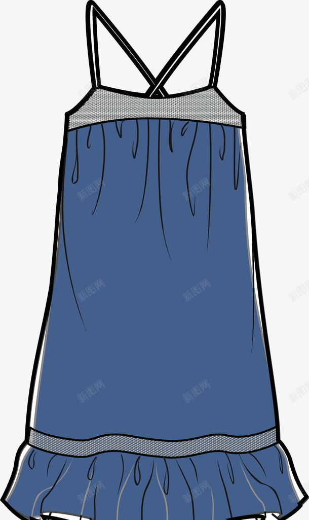 女士服装长裙矢量图ai免抠素材_新图网 https://ixintu.com 卡通服装 女装 服装 服饰 服饰图 漫画衣服 矢量图 矢量服装 短裙 衣服 裙子 配饰 长裙
