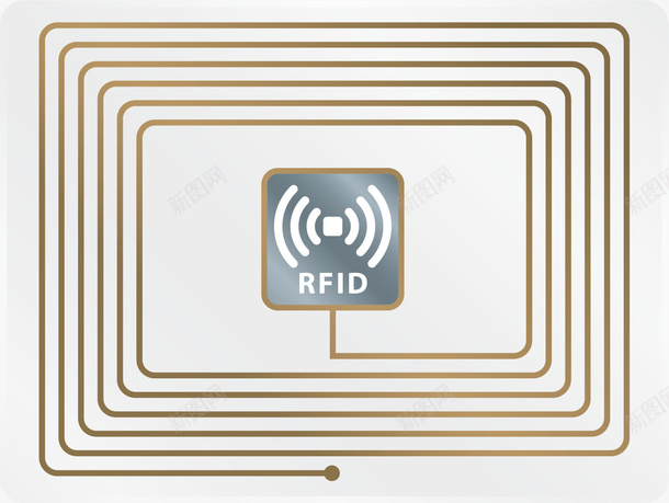 金属芯片卡通风格png免抠素材_新图网 https://ixintu.com RFID 卡通射频 卡通风格 射频识别 金属芯片 高级技术