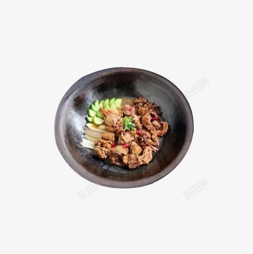 大铁锅炖鸡png免抠素材_新图网 https://ixintu.com 大铁锅鸡肉 炖菜油脂 炖鸡汤 美容养颜 营养丰富 补钙 铁锅炖鸡