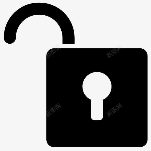 开锁icon图标png_新图网 https://ixintu.com unlock 解锁 锁