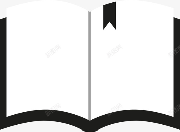 翻页卡通书签书本矢量图图标ai_新图网 https://ixintu.com 书本 书签书籍 卡通书籍 文学书籍 矢量书籍 翻页 矢量图
