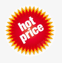 HOT标签png免抠素材_新图网 https://ixintu.com hot 促销 多边形标签 热卖 红色