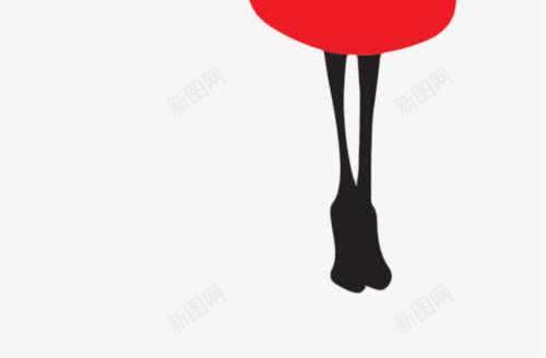 漂亮的女孩png免抠素材_新图网 https://ixintu.com 人物 女人 对焦 影子 红色