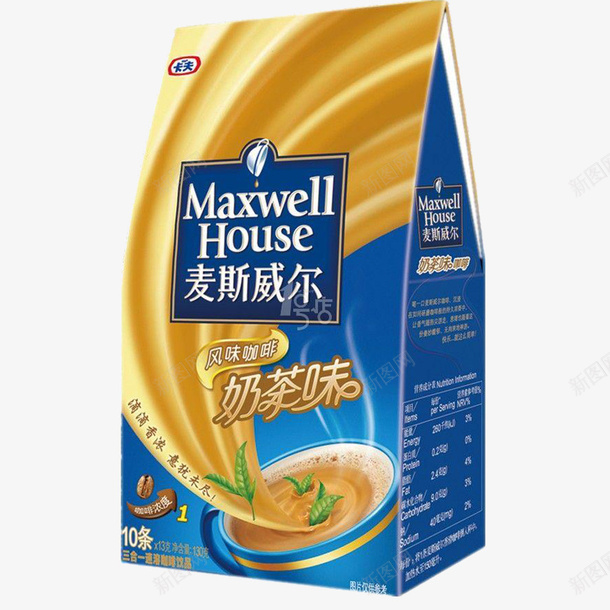 麦斯威尔咖啡盒包装png免抠素材_新图网 https://ixintu.com 包装 咖啡 咖啡盒 外包装 大气 时尚 棕色 盒子 简约 高端 麦斯威尔