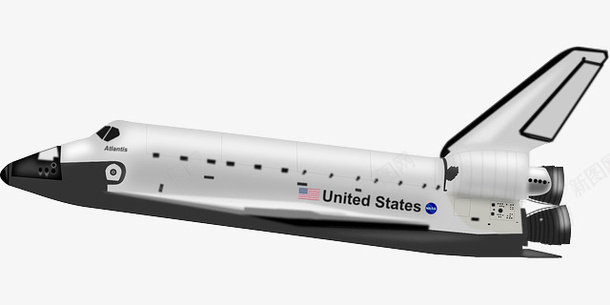 白色宇宙飞船png免抠素材_新图网 https://ixintu.com 产品实物 宇宙 宇宙飞船 宇航PNG图 航天免扣图 航天免扣实物图 飞船
