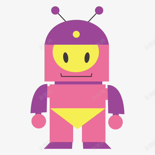 外星人卡通外星人机器人png免抠素材_新图网 https://ixintu.com 卡通外星人 卡通机器人 外太空 外星人 外来人员 机器人