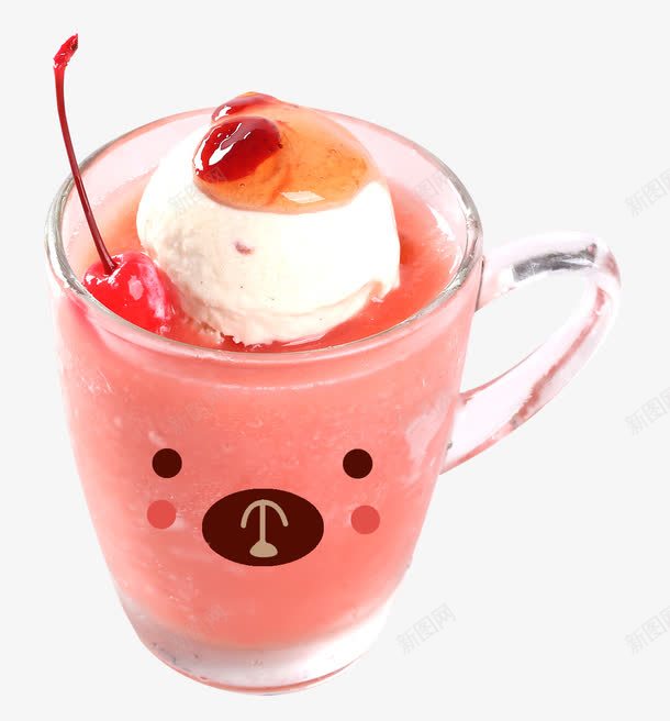 营养奶昔图标png_新图网 https://ixintu.com 可爱卡通标识 奶昔 水果 饮料 香草红茶