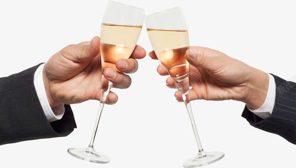 高举酒杯干杯png免抠素材_新图网 https://ixintu.com 商业海报素材 干一杯 干杯 成功喜悦 香槟