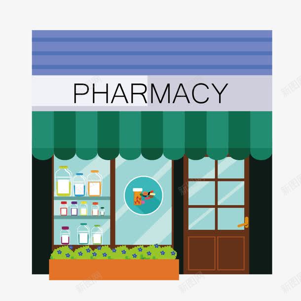 卡通精品店png免抠素材_新图网 https://ixintu.com 商业空间 店铺效果图 店铺装修 矢量店铺 门店形象设计 门店设计