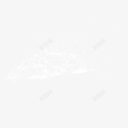 清新白色水花装饰图案png免抠素材_新图网 https://ixintu.com 大气 小水花 水花四溅 清新 线条流水