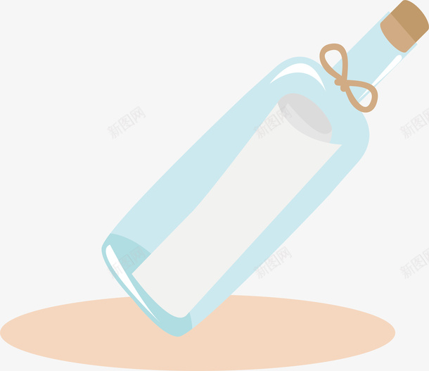 精美幻想漂流瓶矢量图ai免抠素材_新图网 https://ixintu.com 卡通 漂流瓶设计 瓶子 瓶子设计 精美 缘分 矢量图