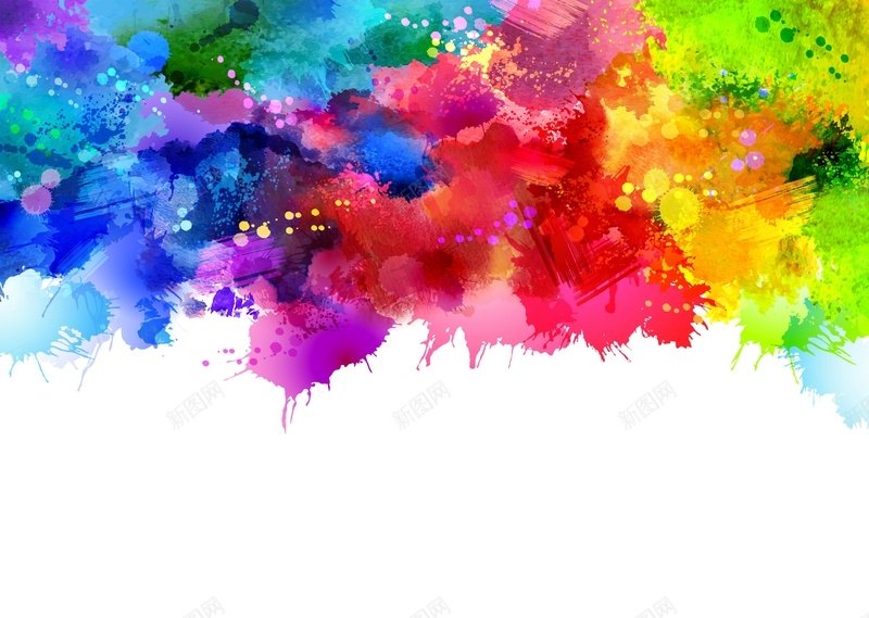 矢量炫彩水彩泼墨喷溅背景jpg设计背景_新图网 https://ixintu.com 喷溅 彩虹色 水彩 泼墨 炫彩 矢量 背景