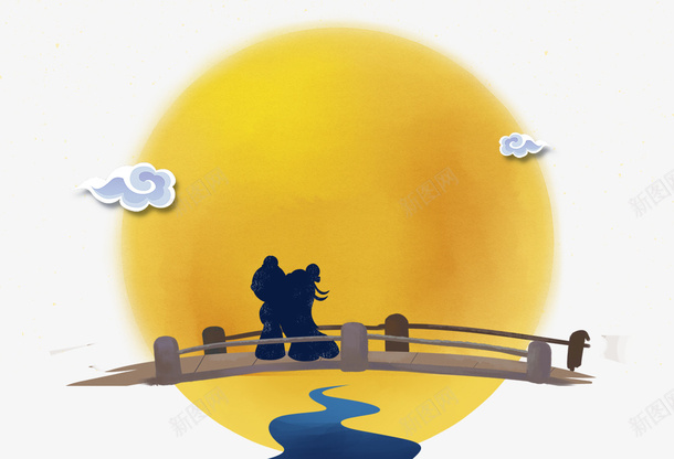 相约七夕浪漫情人节牛郎织女剪影psd免抠素材_新图网 https://ixintu.com 七夕 人物剪影 情人节 浪漫 爱情 牛郎织女 相约七夕 表白 鹊桥