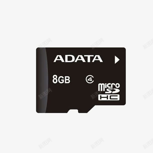 8GTF内存卡png免抠素材_新图网 https://ixintu.com 8G TF卡 tf卡 产品实物图 内存卡 黑色