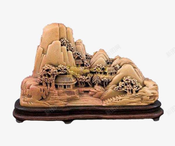 寿山石摆件png免抠素材_新图网 https://ixintu.com 寿山石 摆件 盆景 石雕