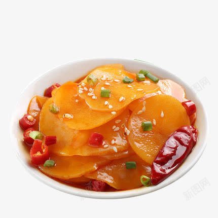 麻辣土豆片png免抠素材_新图网 https://ixintu.com 休闲零食 土豆片 小吃 香辣味 麻辣