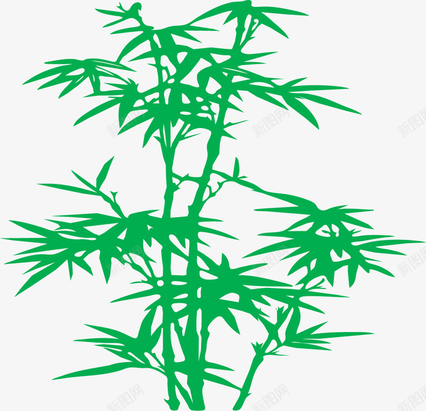 竹子栽种矢量图ai免抠素材_新图网 https://ixintu.com 岁寒三友 松树 栽种 梅松竹 梅花 竹子 耐寒植物 矢量图