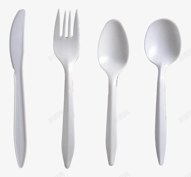 一次性小餐具png免抠素材_新图网 https://ixintu.com 一次性使用 产品实物 勺子 叉子 小刀 手拿小刀 方便使用
