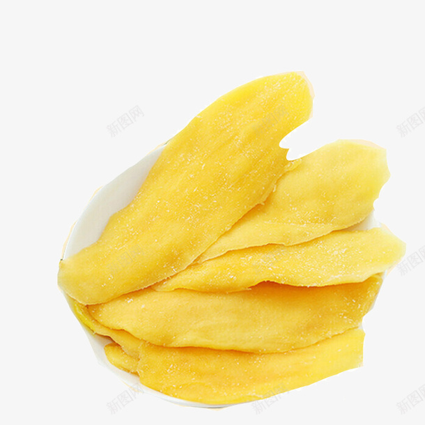一碟好吃的芒果干png免抠素材_新图网 https://ixintu.com 五谷杂粮 小吃设计 果碟 果蔬脆片 水果片 脆片 芒果干 食物设计