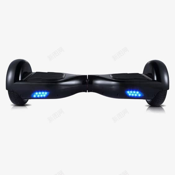 炫光平衡车png免抠素材_新图网 https://ixintu.com 交通工具 平衡车 平衡车免扣PNG 新款平衡车 电动车 脚踏车 黑色