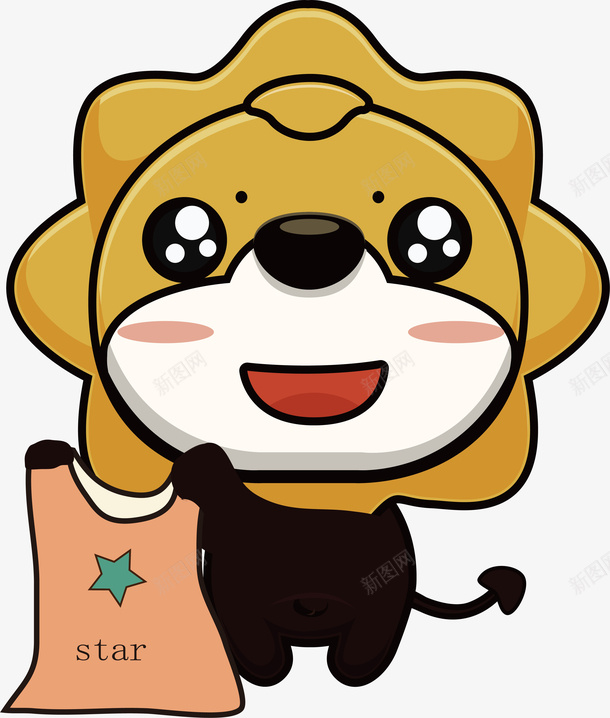 苏宁小狮子6png免抠素材_新图网 https://ixintu.com 可爱 小狮子 苏宁 苏宁小狮子