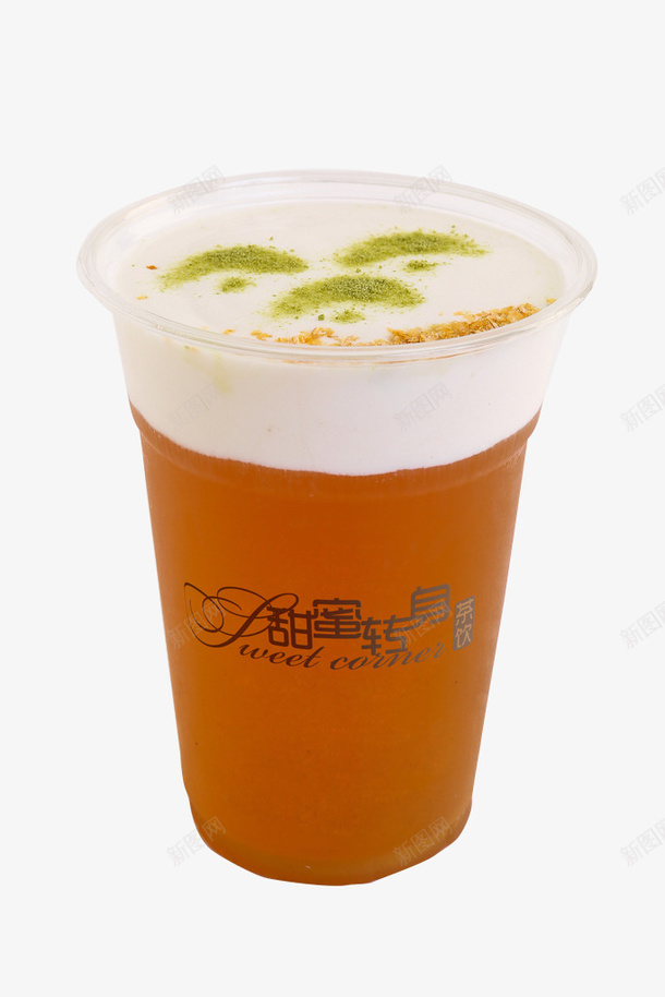桂花乌龙茶奶盖茶png免抠素材_新图网 https://ixintu.com 乌龙茶 健康生活 养生茶 桂花乌龙 桂花花茶 茶具茶杯 茶叶茶包