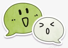 微信漫画图标png_新图网 https://ixintu.com 卡通 图标 微信 微信图标 漫画