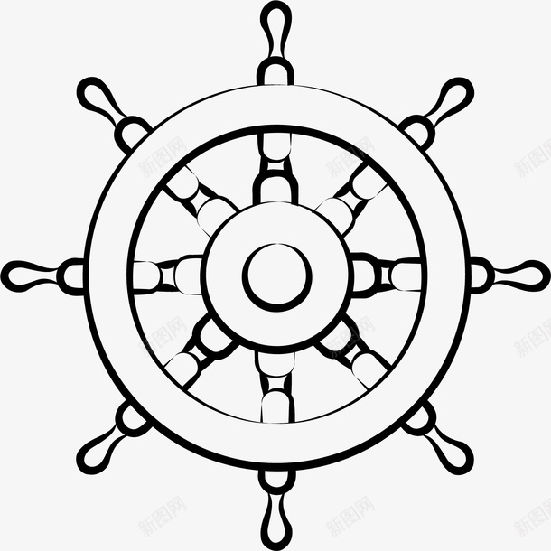 手绘航海罗盘图标png_新图网 https://ixintu.com 儿童画 儿童简笔画 卡通航海罗盘 手绘航海罗盘 涂色 线描航海罗盘 航海 航海罗盘 航行 黑色